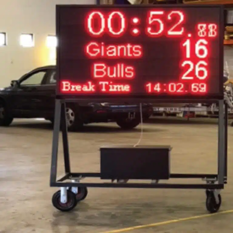 LED scoreboard on rent by iCatcher